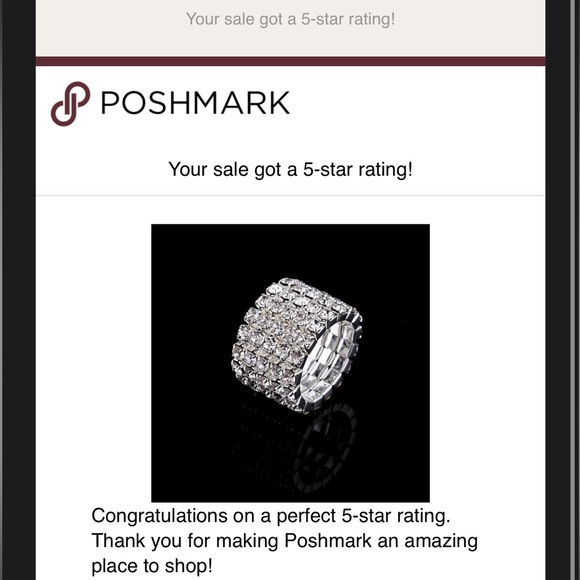 New Rhinestone Diamond Bling Ring - Picture 7 of 8